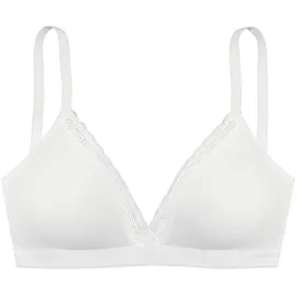 vivance by lascana Bralette-BH ohne Bügel weiß 70C