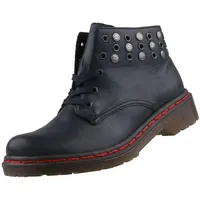 Rieker Damen  Schnürstiefel & Boots ungefüttert blau Gr. 36 - Blau - 36