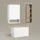 livinity® Wohnwand, Piave Weiß/Sonoma 5 Teile