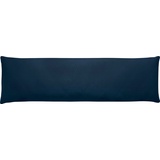 Kneer Seitenschläferkissenbezug »Edel-Zwirn-Jersey«, (1 St.), für Seitenschläferkissen, blau
