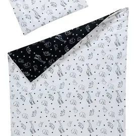 Schardt 4-teilig Bett-Set Origami Black - 1.0 Stück