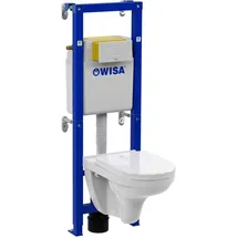 Wisa Vorwandelement Komplett-Set mit V&B Wand-WC