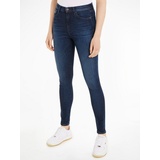 Tommy Jeans Bequeme Jeans »Sylvia Skinny Slim Jeans Hohe Leibhöhe«, blau