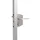 Locinox Gittertorschlossset LAKQ, PZW 160 x 90 x 31 mm Aluminium Silberfärbig
