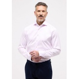 Eterna SLIM FIT Soft Luxury Shirt in rosa unifarben, rosa, 42