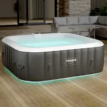 Arebos Whirlpool 185 x 185 cm