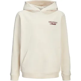 Jack & Jones Junior Kapuzensweatshirt bedruckt Weiß 164