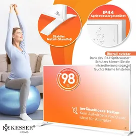 Kesser Infrarotheizung 550 W Weiß