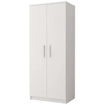moeblo Drehtürenschrank MARSALA 80 x 193 x 50 cm Weiß