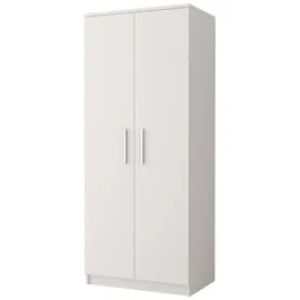 moeblo Drehtürenschrank MARSALA 80 x 193 x 50 cm Weiß