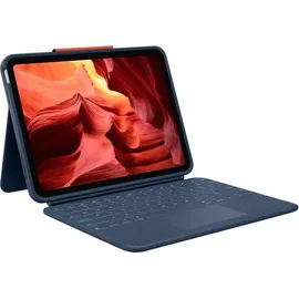 Logitech Rugged Combo 4 Touch für iPad 2022 (10. Generation) Blau