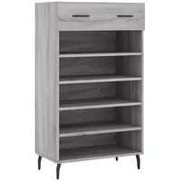 VidaXL Schuhschrank Grau Sonoma 60x35x105 cm Holzwerkstoff