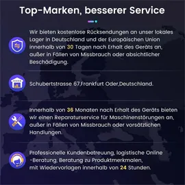 junsun Android Autoradio 4+64GB für VW Golf 7/Passat/Tiguan/Jetta/Polo/Beetle