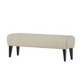 Sofa.de Polsterbank Hearty Beige 145 x 51 x 46 cm