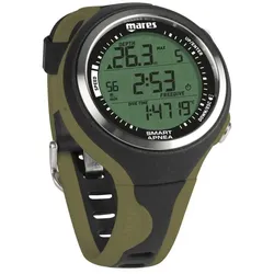 Mares - Smart Apnea - Freitauchcomputer - Farbe: Olive/Schwarz