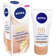 NIVEA BB Cream Tagespflege 6-in-1 50 ml – Lot de 2