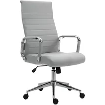 Svita Office Comfort Kunstleder Hellgrau