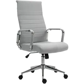 Svita Office Comfort Kunstleder Hellgrau