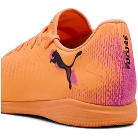 Puma Future 8 Play Hallenschuhe Herren Heat Fire/Puma Black/Ravish 41
