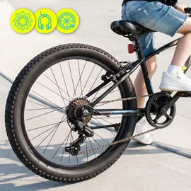 SUN BABY Tiger Bike 20 Zoll RH 31 cm Schwarz/Grün/Blau