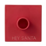 DESIGN LETTERS Square Favourites Xmas Hey Santa rot