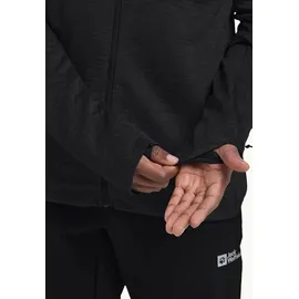Jack Wolfskin Taiga Fleecejacke Schwarz M