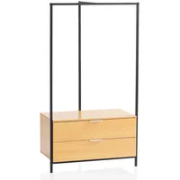 KADIMA DESIGN Garderobe 152x85x44 cm braun