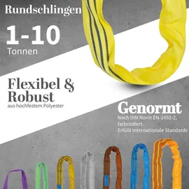 PETEX Rundschlinge Polyester 1 m lila
