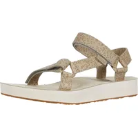 Teva Damen Midform Universal Star Womens Slingback Sandalen, Beige (Plaza Taupe Pltp) - 38 EU