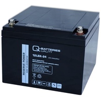 Q-Batteries 12LSX-24 12V 24Ah Blei-Vlies-Akku / AGM 10 Jahre