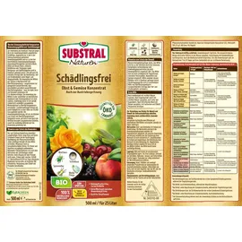 Naturen Schädlingsfrei Obst und Gemüse Konzentrat 500 ml