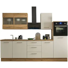 Stella Trading Küchenzeile Capri 280 cm weiß