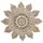 Marrakesch Orient & Mediterran Interior Orientalisches Wandbild aus Holz Sole Schwarz