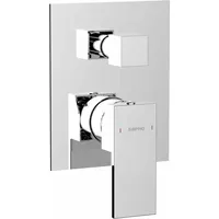 Sapho CUBEMIX Unterputz-Duscharmatur, 2 Wege, Chrom