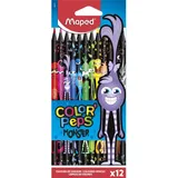 Maped COLOUR'PEPS MONSTER Buntstifte farbsortiert, 12 St.