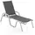 Kettler Stapelliege 202 x 70 x 103 cm Silber/Schwarz