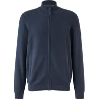 s.Oliver Strukturmix-Strickjacke blau M