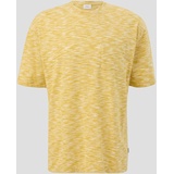 s.Oliver Herren, T-Shirt Kurzarm Yellow M