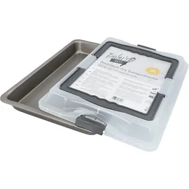 RBV Birkmann Backblech mit Transporthaube 42 x 28,5 cm