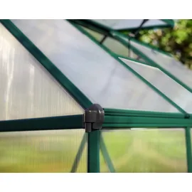 CANOPIA Gewächshaus 6x8 grün HKP 4 mm 4,6 m²
