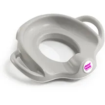 OKBaby Sofa - Toilettentrainersitz mit rutschfesten Kanten - Breite und erhöhte Griffe ermöglichen optimale Stabilität für das Kind - Grau