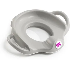 OKBaby Sofa - Toilettentrainersitz mit rutschfesten Kanten - Breite und erhöhte Griffe ermöglichen optimale Stabilität für das Kind - Grau