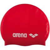 Arena Unisex Classic Badekappen, Red-White (44), Einheitsgröße EU