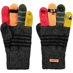 Puppeteer Gloves Kinder Strick-Handschuhe, Anthrazit (Dark Heather)