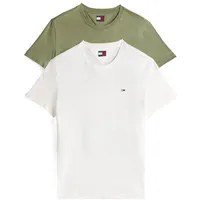 Tommy Jeans Rundhalsshirt »TJM XSLIM 2PACK JERSEY TEE EXT«,