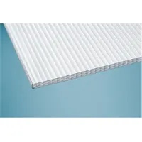 Scobalit Polycarbonat Hohlkammerplatte 980 x 6000 x 25 mm Opal-Weiß