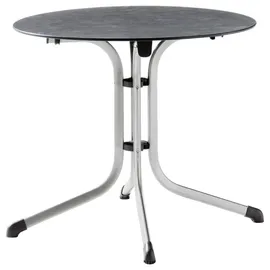 Sieger Boulevard Klapptisch Ø 85 x 73 cm Graphit/Schiefer