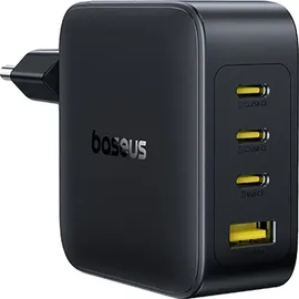 Baseus EnerFill FH11 Netzladegerät 140W Wall Charger 3xUSB-C - Schwarz