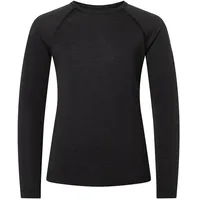 super.natural Tundra175 Langarm-t-shirt - Jet Black - 116 cm