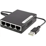 Renkforce RF-4451433 RF-4451433 Netzwerk Switch 5 Port 100MBit/s USB-Stromversorgung